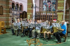 Members of the Cambelltown Brass Band